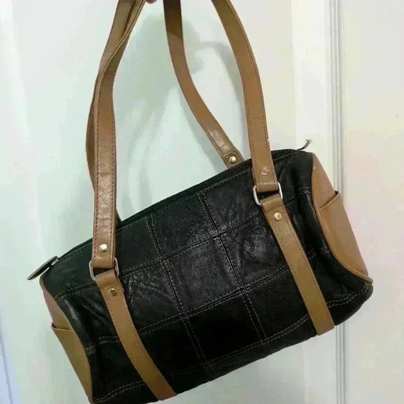 Vintage Animal small shoulder  bag trendy brown early 2000s - Picture 5 of 7